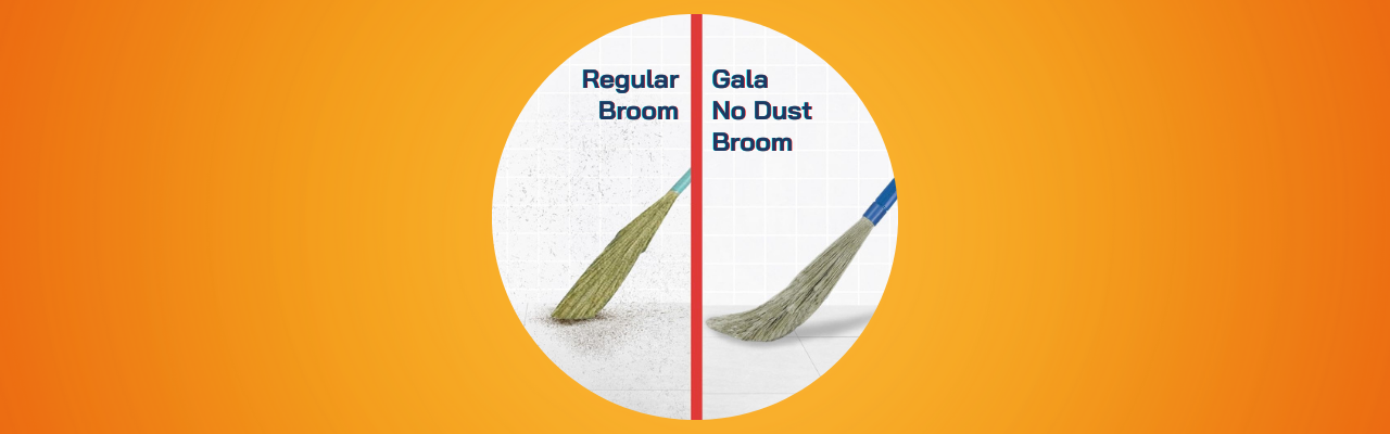 5 Reasons Every Household Needs the Gala No Dust Broom