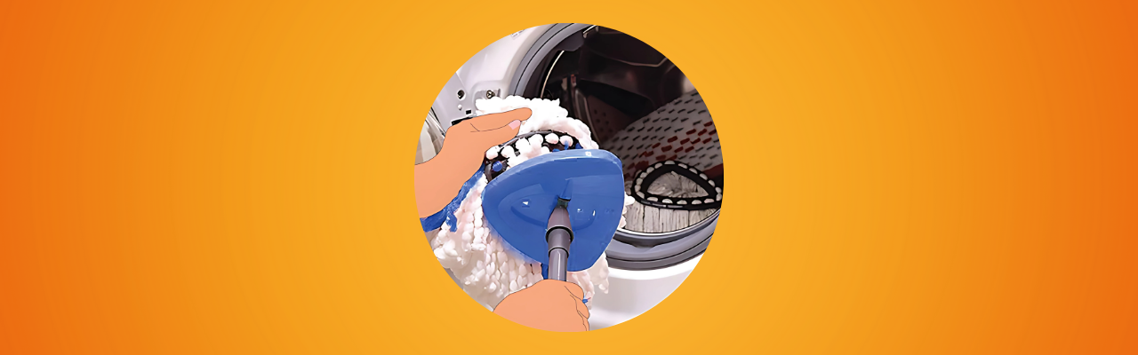 How to Wash Mop Heads in the Washing Machine